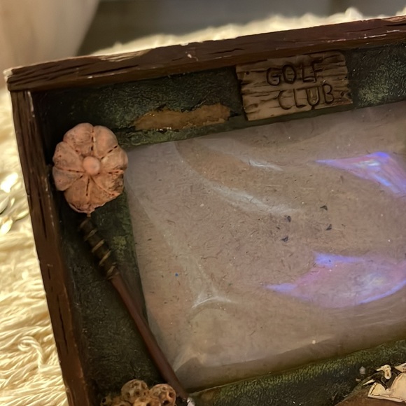 Vintage 3D Golf Picture Frame Golf Club - Picture 4 of 6